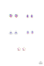 Load image into Gallery viewer, SS- Iridescent Oil Spill Earrings
