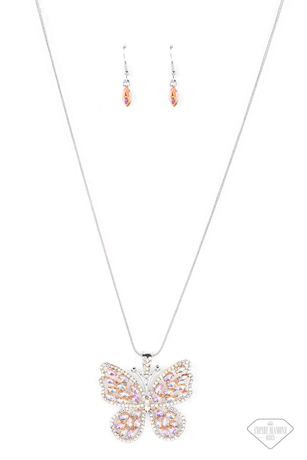 Fame and Flutter - Multi Empire Diamond Necklace