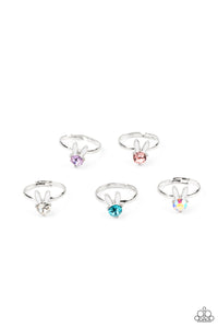 Featuring dainty white pairs of bunny ears, the Easter inspired frames feature Easter inspired frames feature pink, purple, blue, white, and iridescent rhinestone centerpieces.