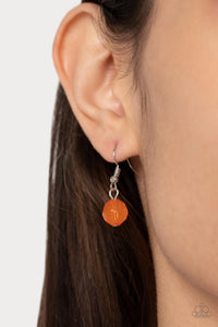 Faceted strands of opaque orange and Olive Branch crystal-like beads give way to a colorful assortment of oversized blue and plum crystal-like accents. Shiny silver beads adorn the hearty layers, adding a dash of metallic glitz to the tropical inspired display. Features an adjustable clasp closure. 