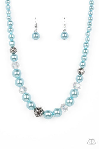 Bubbly Spun Sugar pearls, textured silver accents, and clear faceted beads nobly drape around the collar for a refined pop of color. Features an adjustable clasp closure.