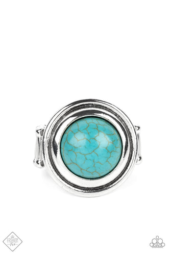 Strands of small silver beads polished in a high sheen finish stack together with a strand of silver beads etched in linear patterns. A row of turquoise stones pops against the backdrop of metallic shimmer, as the stretchy bands are bundled together by a pair of silver rings. As the stone elements in this piece are natural, some color variation is normal.  Sold as one set of four bracelets.