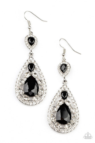 White/Black Earrings - Jan 2022 Life of the Party destined to impress